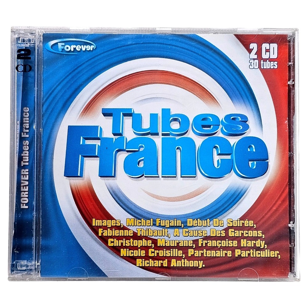 Tubes France Forever EMI 2 CD Set French Pop Music Compilation 0724347472329 EUC